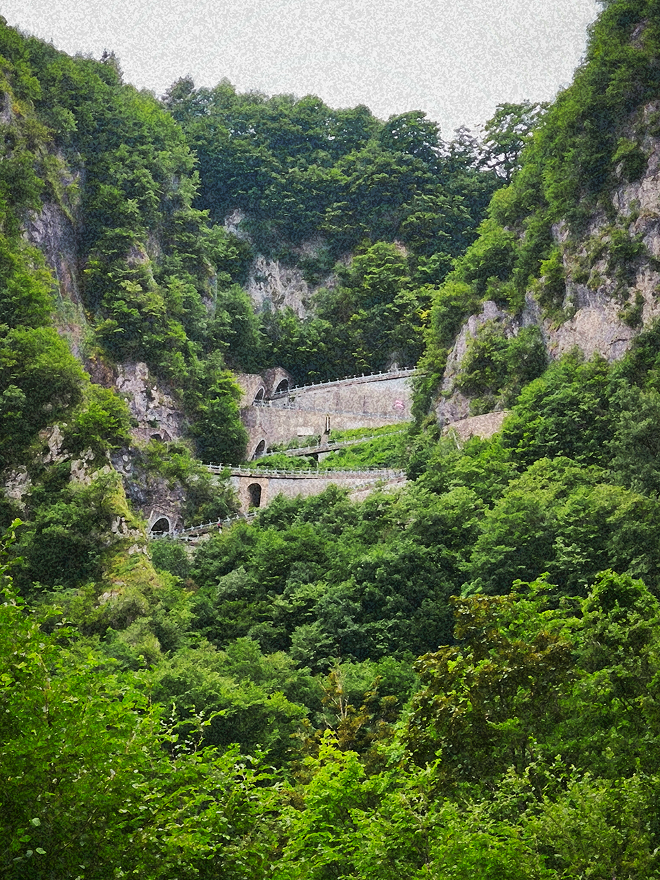 Passo San Boldo – vista panoramica