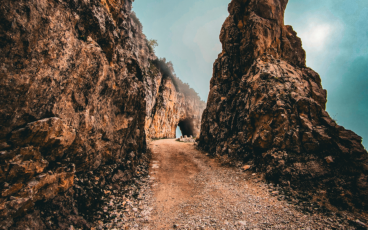 Strada degli Eroi in Gravel